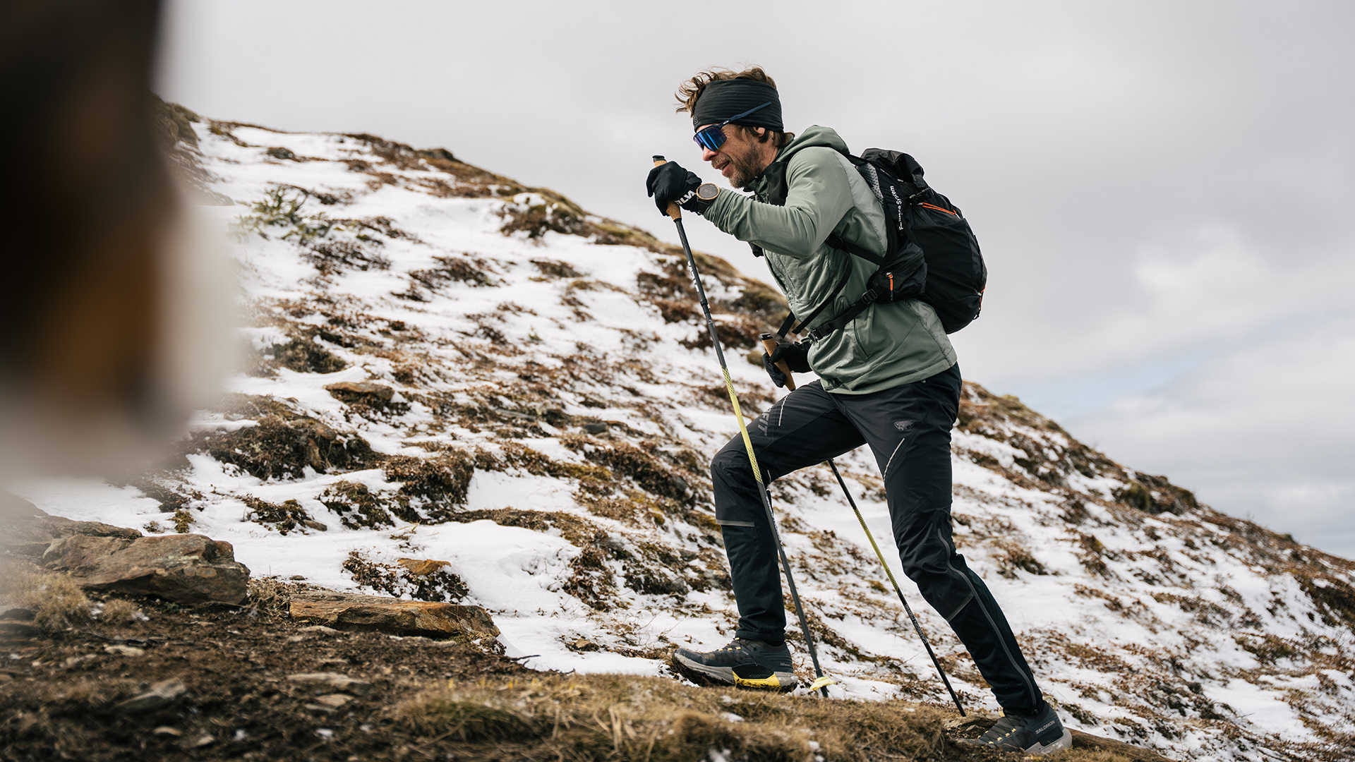 Runners and hikers using Silva's SS26 poles