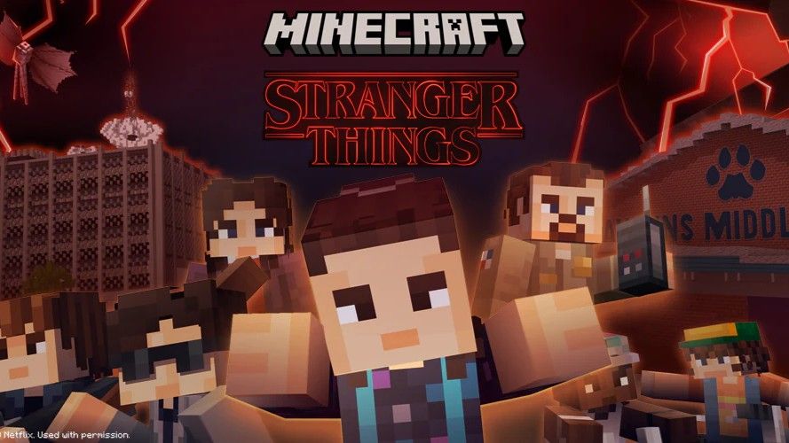 Minecraft has its own Stranger Things DLC you have to play