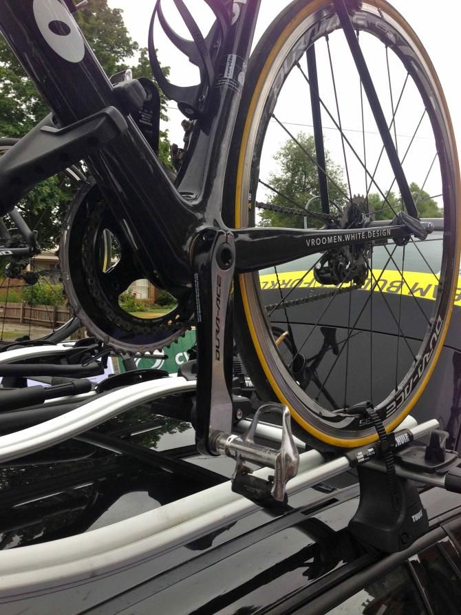 Not everyone wants to use the carbon Shimano Dura-Ace pedals.