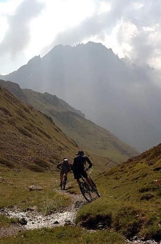 The famous Dolomites were on the itinery