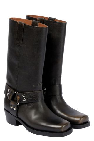 Paris Texas Roxy leather knee-high boots