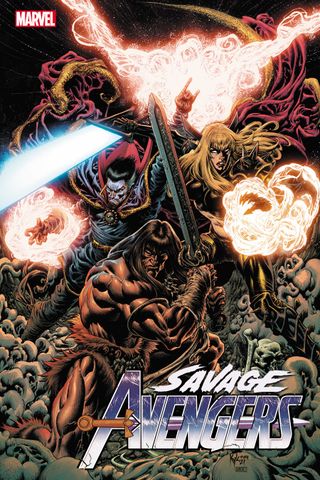 Savage Avengers #28 cover