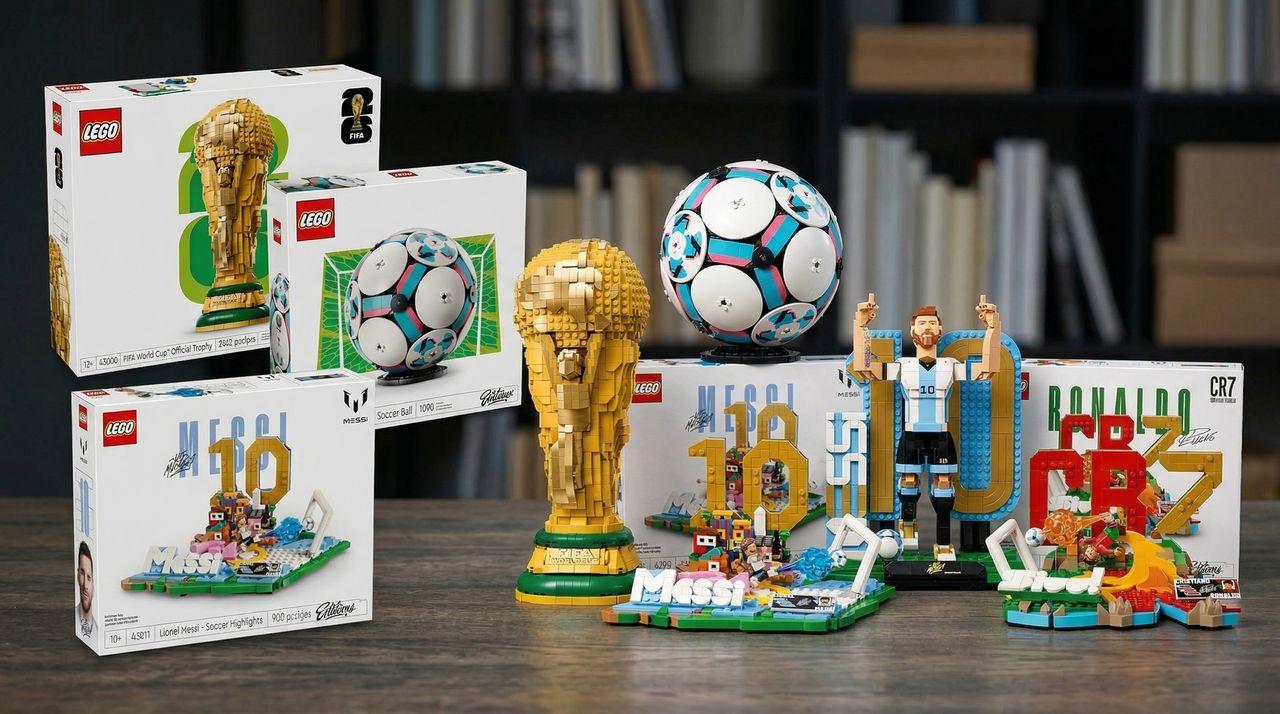 Lego’s FIFA World Cup 2026 sets are up for preorder — yes, there’s a brick-built Lionel Messi