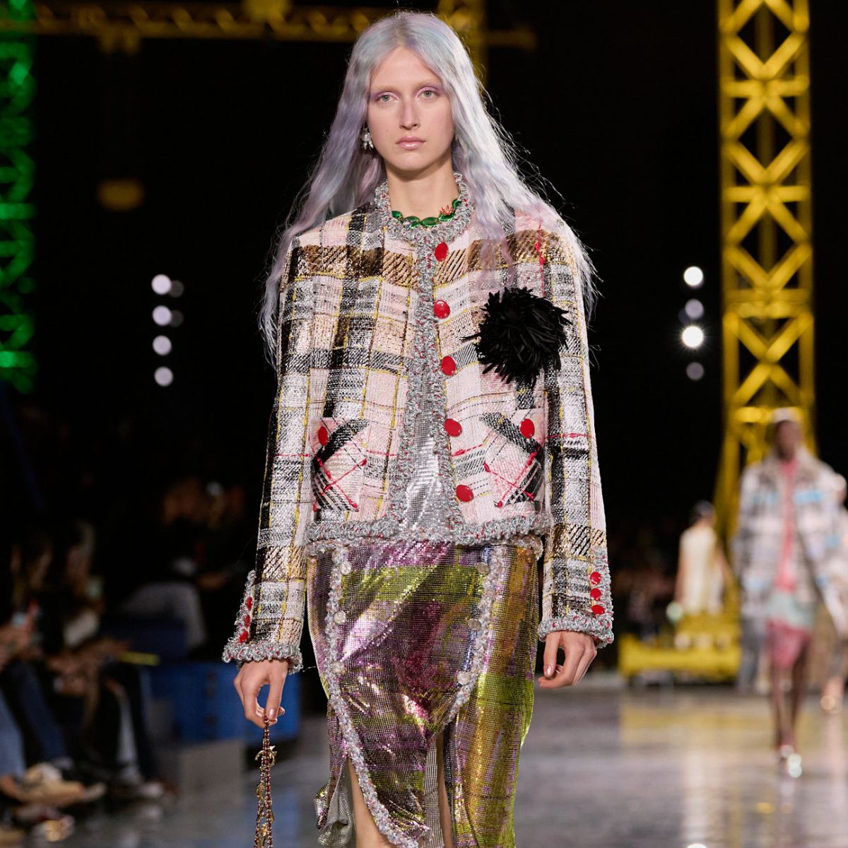 Model on the autumn/winter 2026 Chanel runway