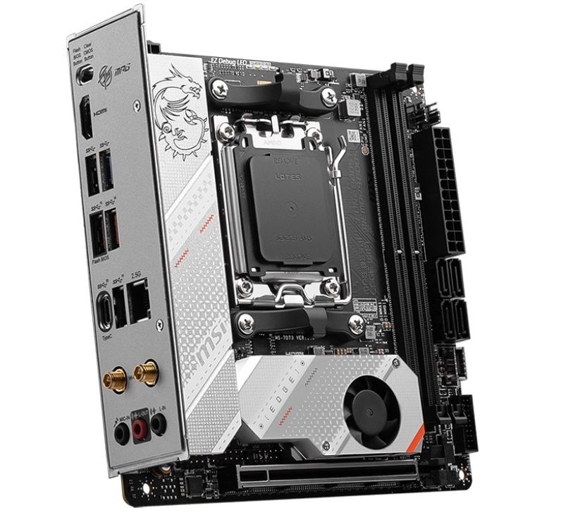 MSI B650I Edge Wi-Fi Review: Affordable ITX for AM5 | Tom's Hardware