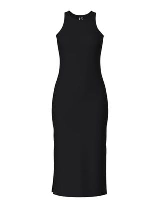 Pieces Women's Pcruka Boxer Tank Dress Noos, Black, Xl