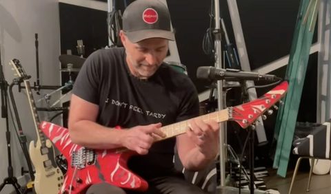 Watch Dweezil Zappa nail Eruption with the Kramer guitar Eddie Van ...