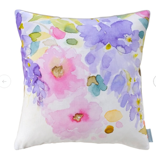 floral printed cushion
