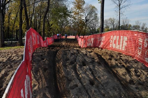 A lenghty section of sand over rolling terrain will put one's power and bike handling skills to the test.