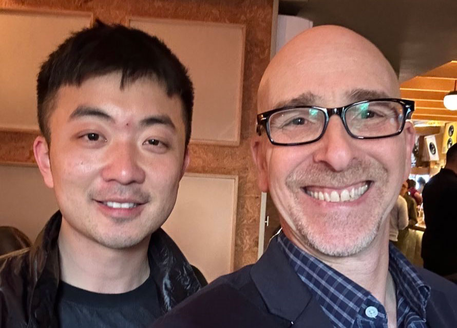 Nothing CEO Carl Pei (left) and Lance Ulanoff