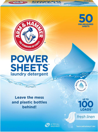 9. Arm &amp; Hammer Power Sheets Laundry Detergent | Was $14.99