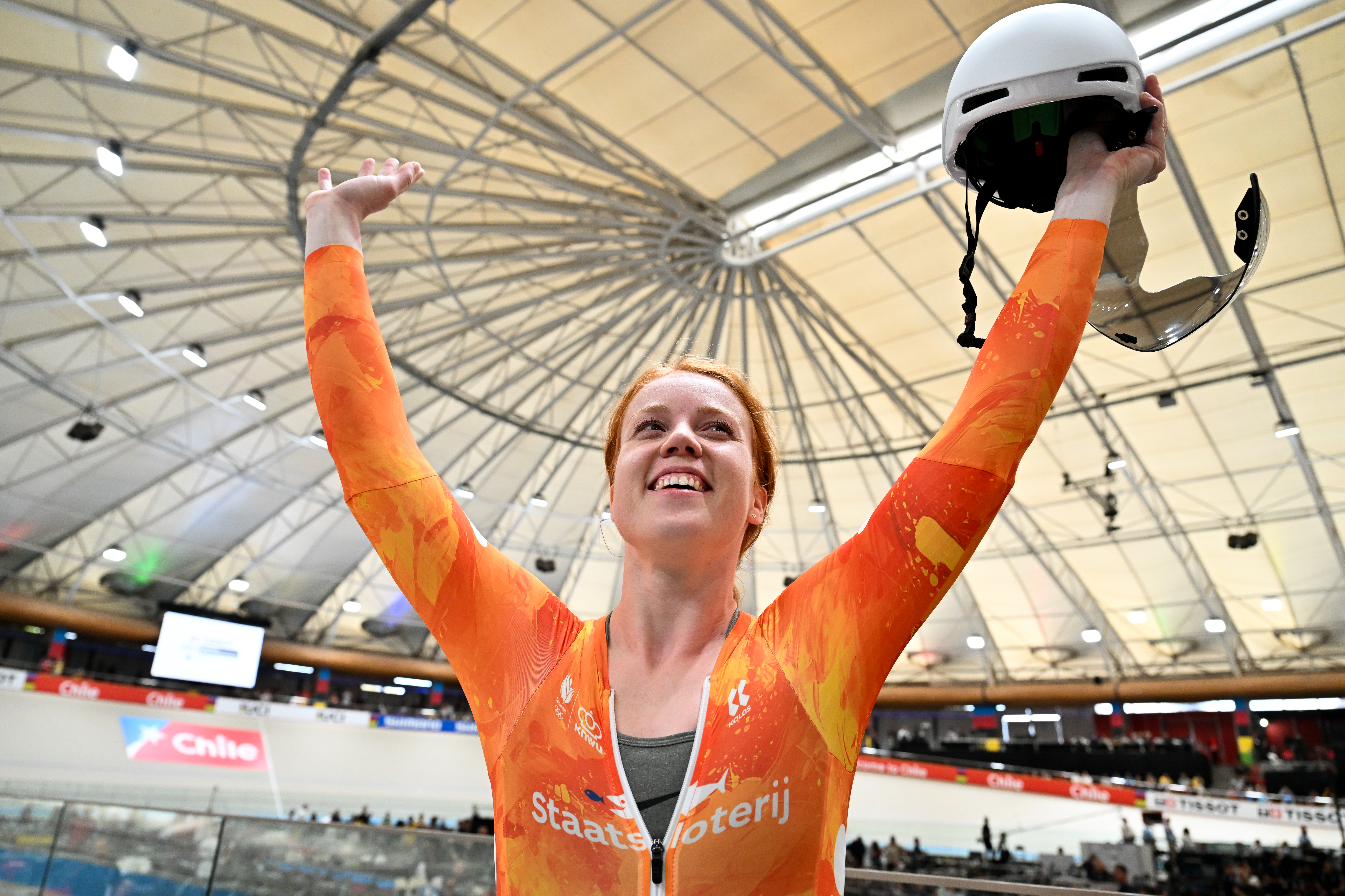 Hetty van de Wouw (Netherlands) sets a New World Record and Wins the Women’s 1km Time Trial to become World Champion