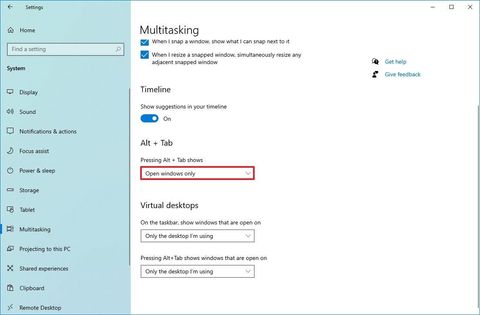 How To Customize Alt + Tab For Microsoft Edge Open Tabs On Windows 10 ...