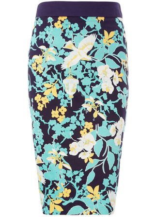 Dorothy Perkins printed pencil skirt, £26