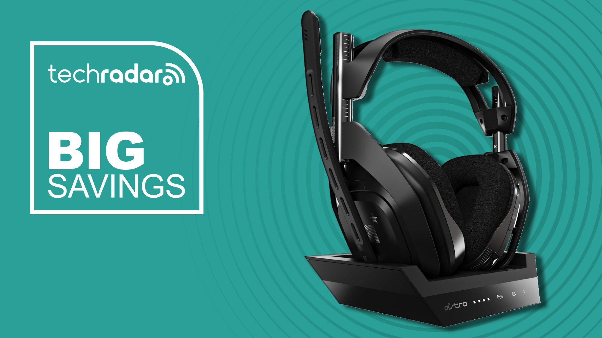 The premium Astro A50 wireless gaming headset is at its lowest price since last year's sales season