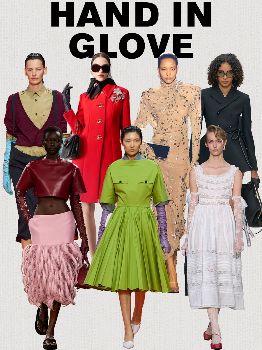 Collage of SS26 models