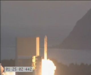 Rocket Loaded With Solar Sail and Satellites Blasts Off From Alaska