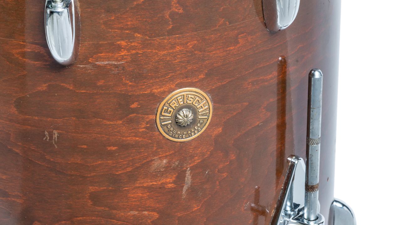 The Rock and Roll Circus Gretsch drum kit played in rehearsal with the super group Dirty Mac ($20,000-$30,000).