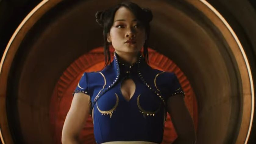 Callina Liang in full Chun-Li garb in Street Fighter