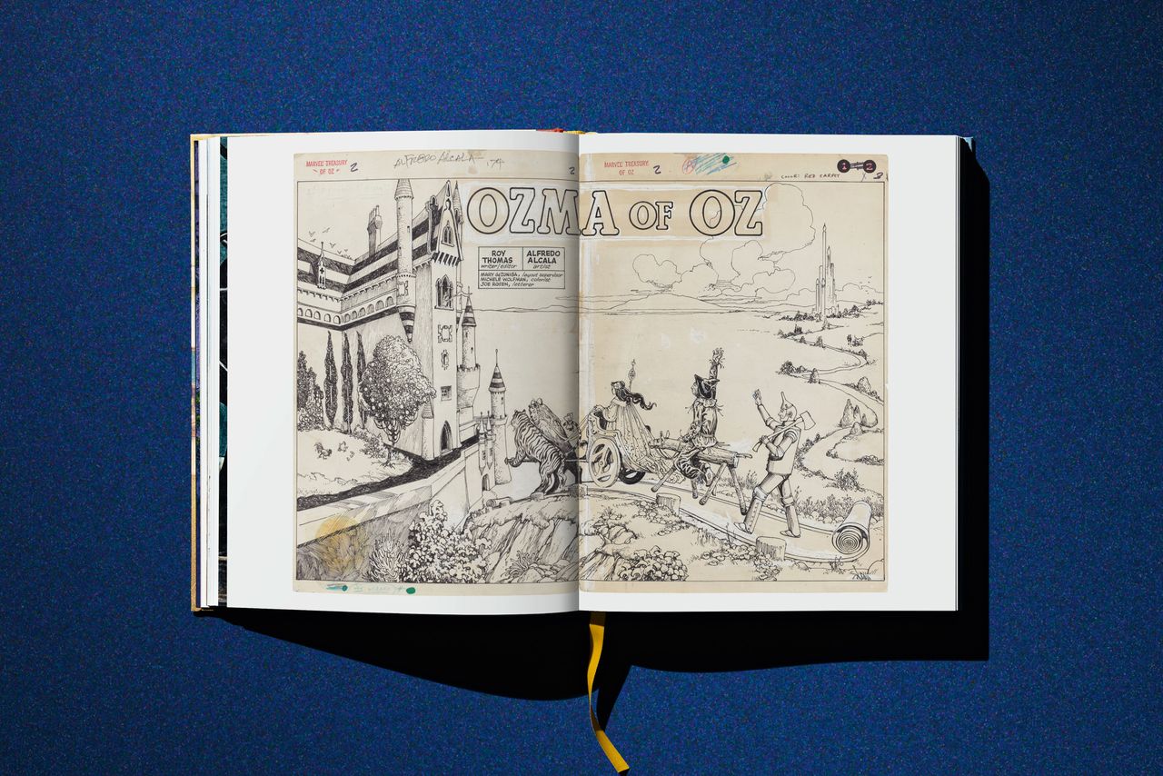 Spreads from Taschen's Lucas Museum of Narrative Art monograph