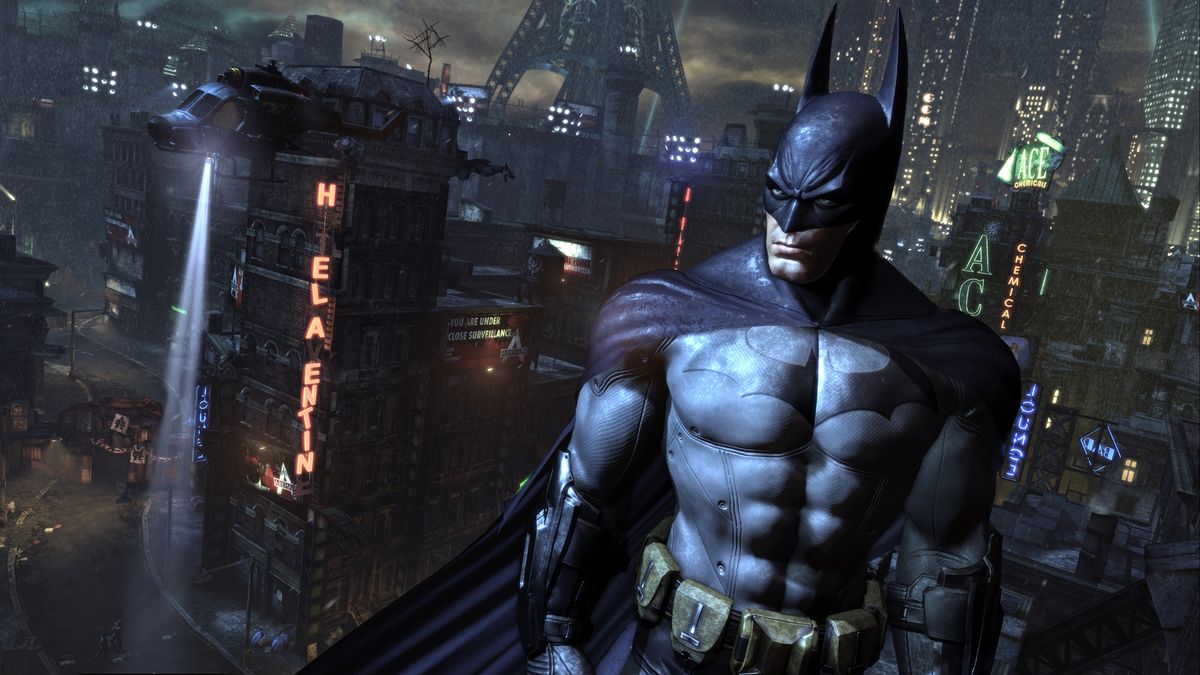 80% of Batman: Arkham City takes place on streets