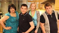 Nessa, Gavin, Stacey and Smithy from Gavin and Stacey