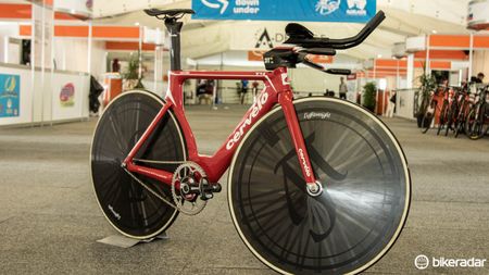 Jack Bobridge's Cervélo T4 world hour record bike