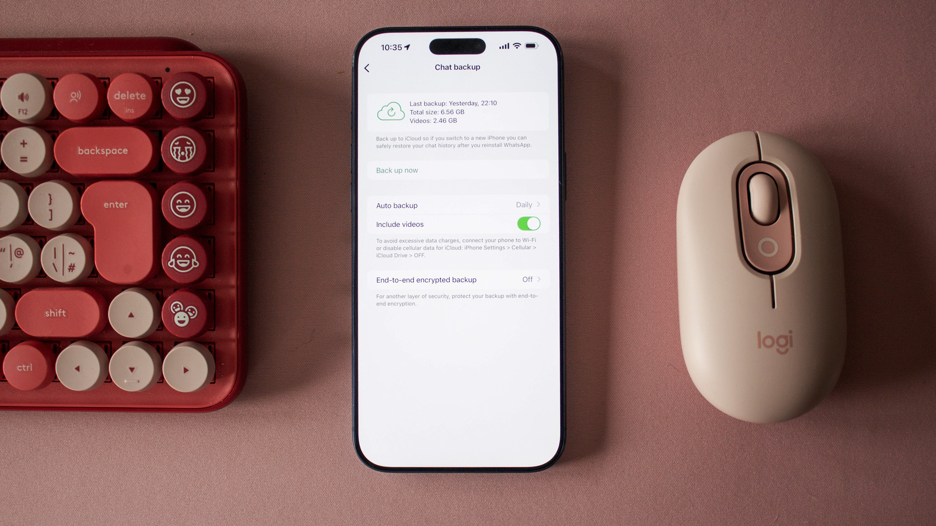 WhatsApp Backup iPhone