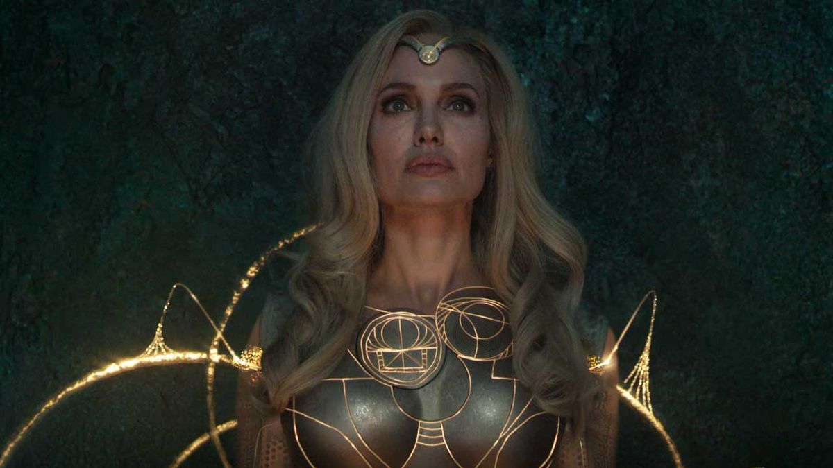 Angelina Jolie as Thena in Eternals