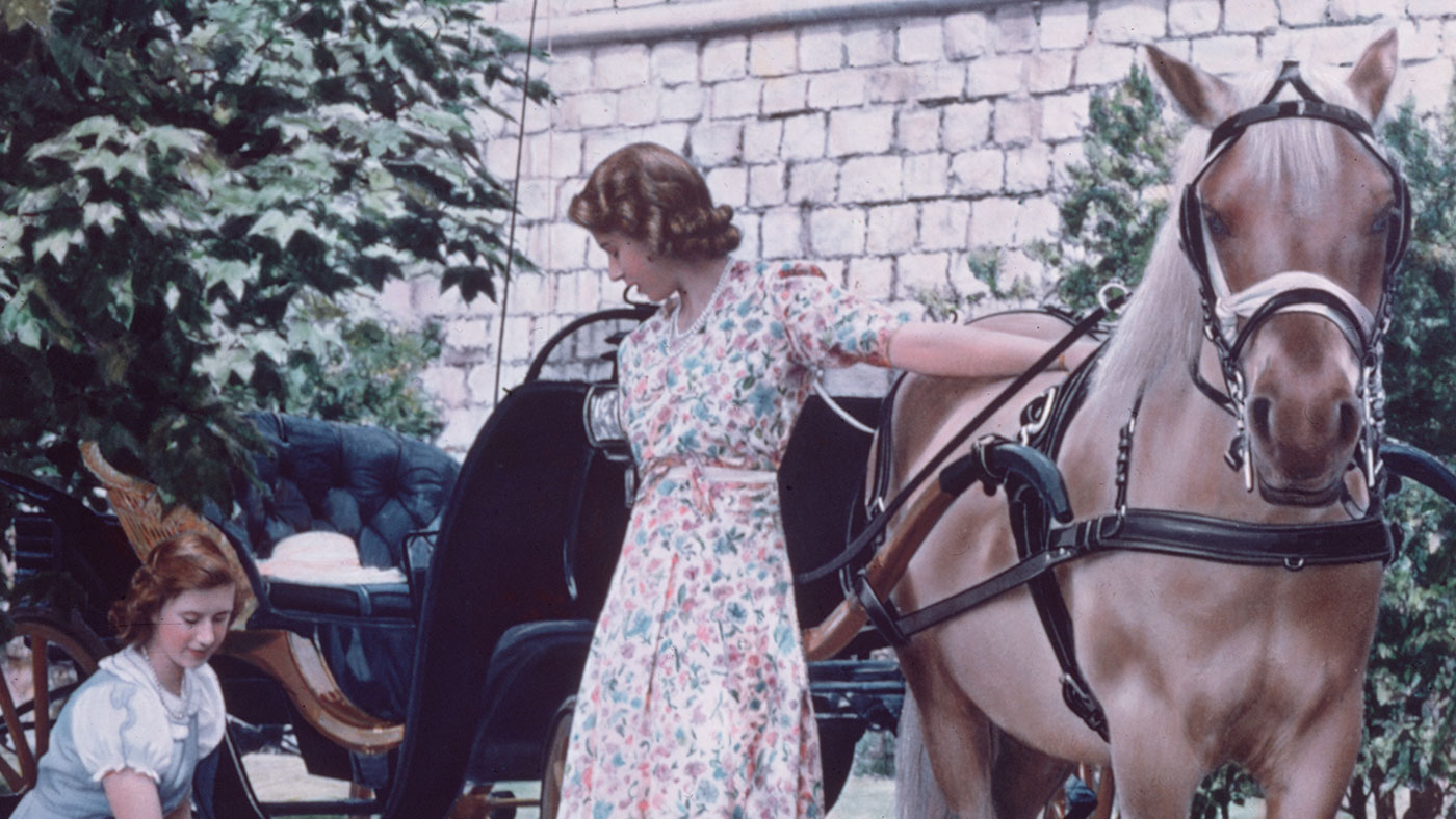 The Queen with horses
