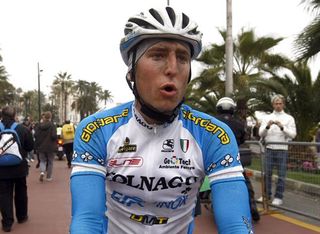 Sacha Modolo (Colnago - CSF) after the sprint