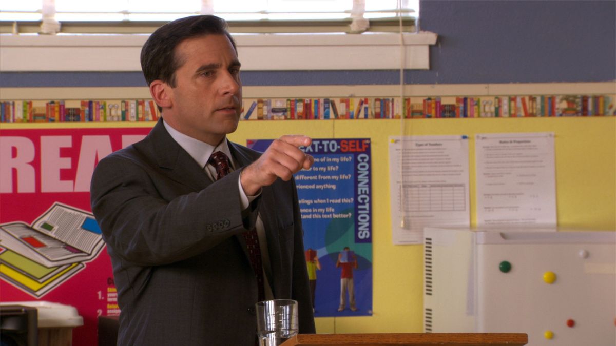 The Office Michael in Scott&#039;s Tots