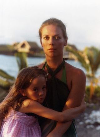 natalie wood and her daughter, natasha gregson wagner, in 1978 in hawaii