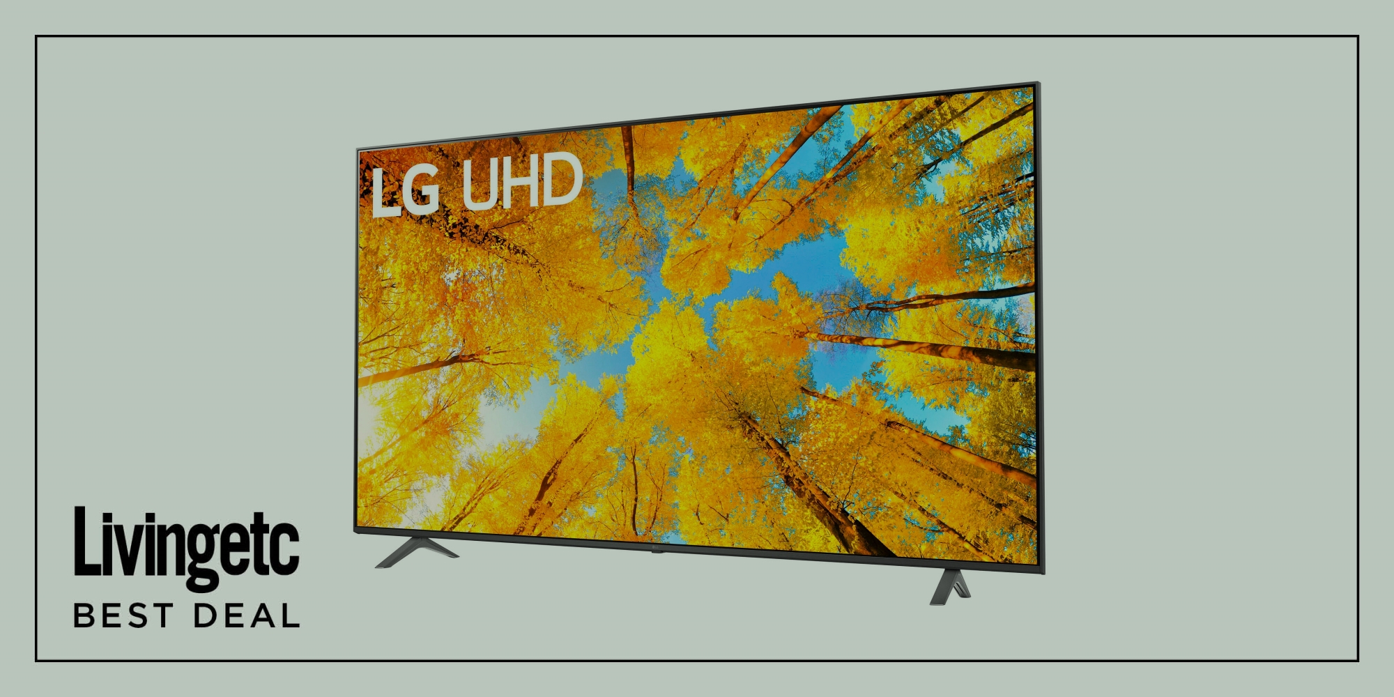 LG 86" UQ75 4K TV black friday deal