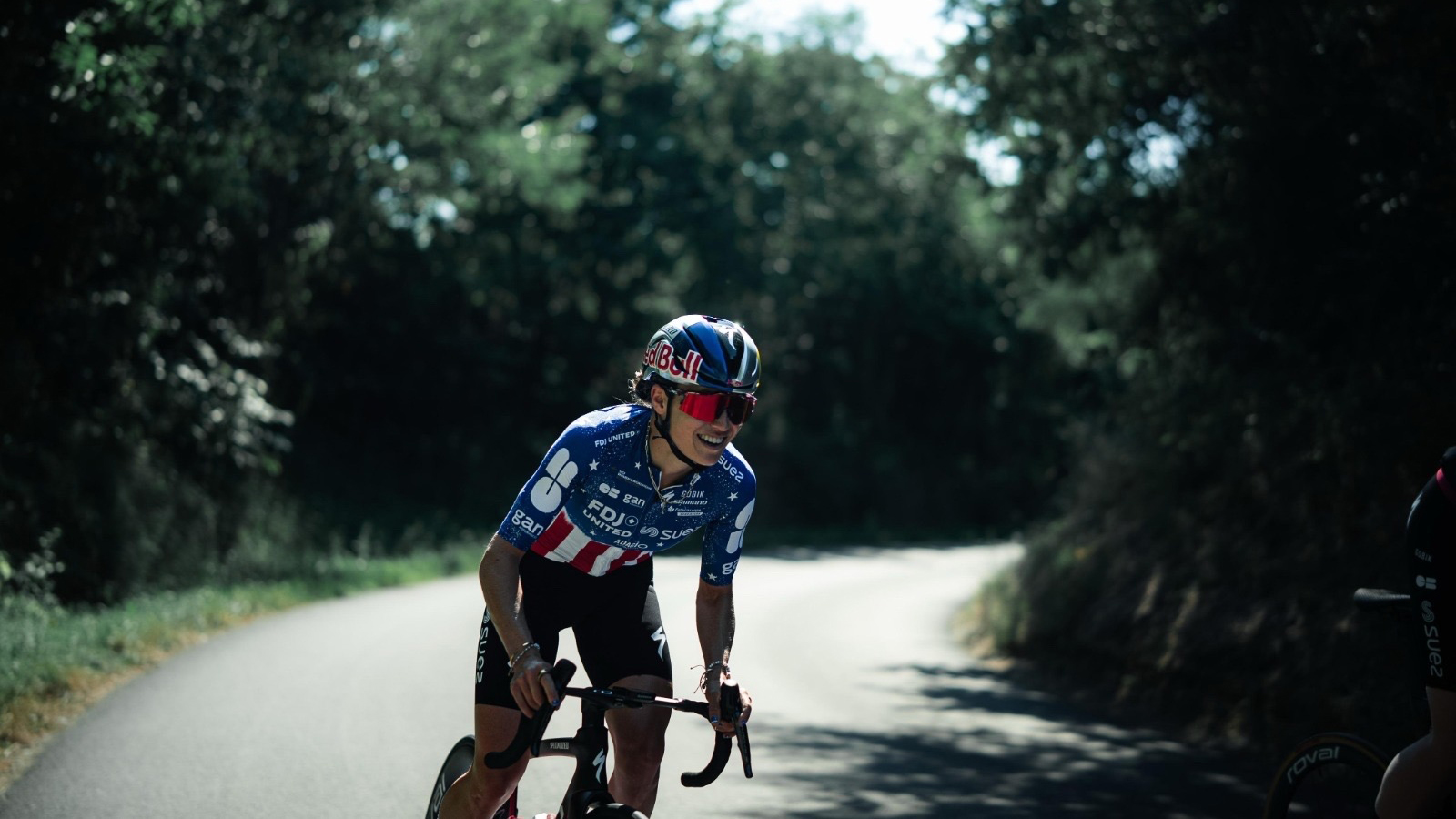 Kate Courtney riding for FDJ United-SUEZ