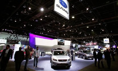 Subaru can't seem to keep up with demand. 