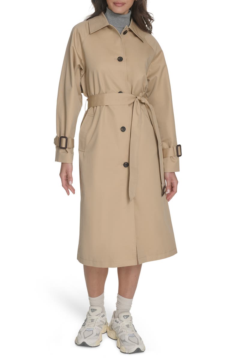 Single Breasted Trench Coat