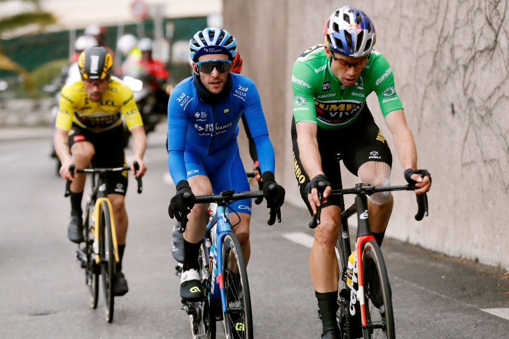 NICE FRANCE MARCH 13 Simon Yates of United Kingdom and Team Bikeexchange Jayco competes in the breakaway during the 80th Paris Nice 2022 Stage 8 a 1156km stage from Nice to Nice ParisNice WorldTour on March 13 2022 in Nice France Photo by Bas CzerwinskiGetty Images
