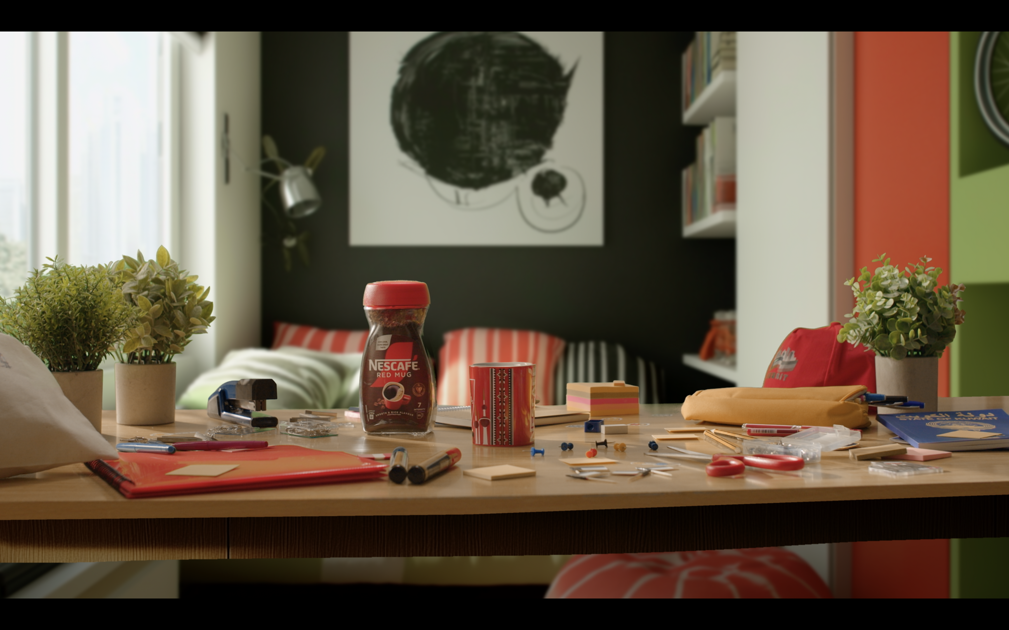 Nescafe stop motion still