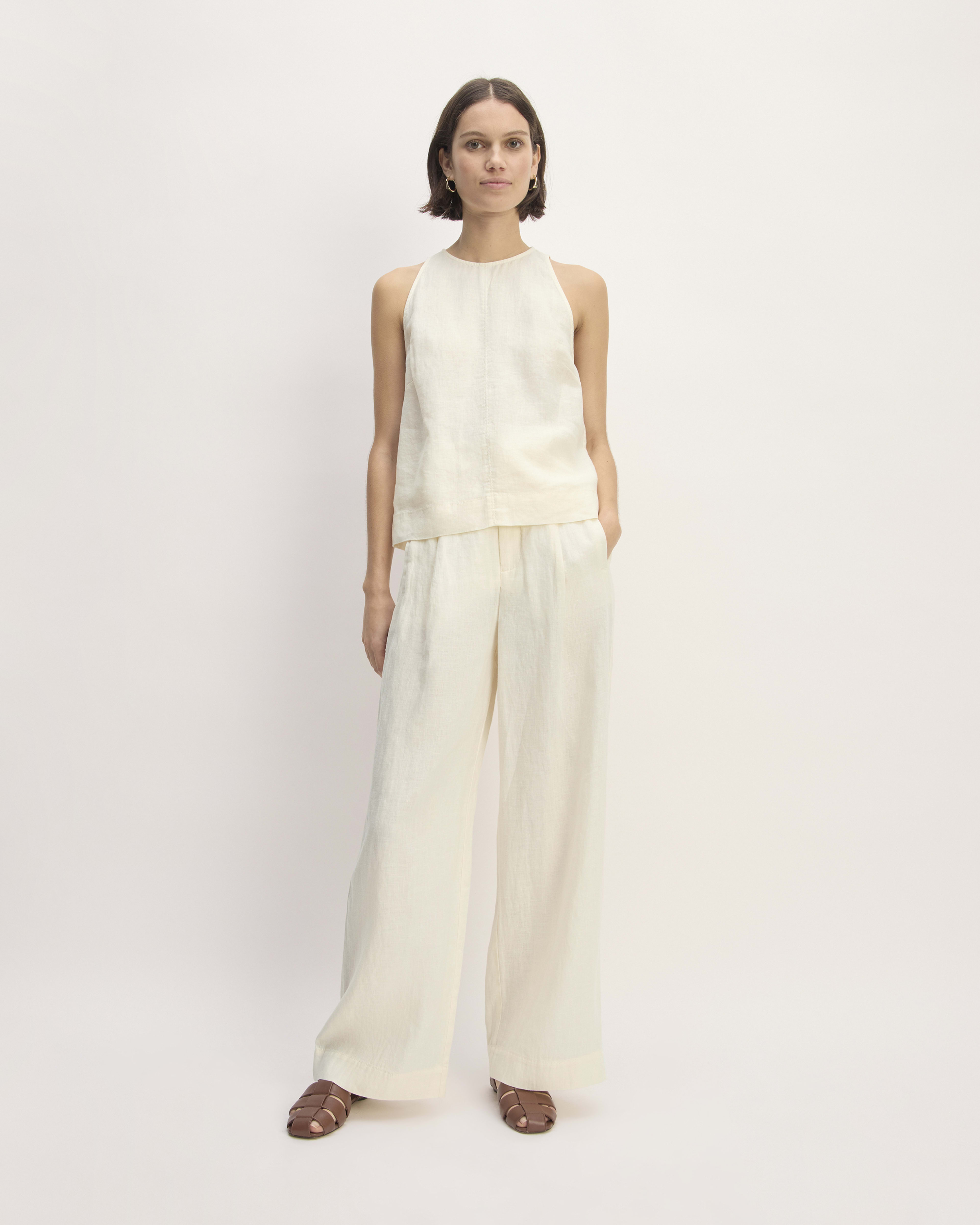 The Linen Way-High® Drape Pant