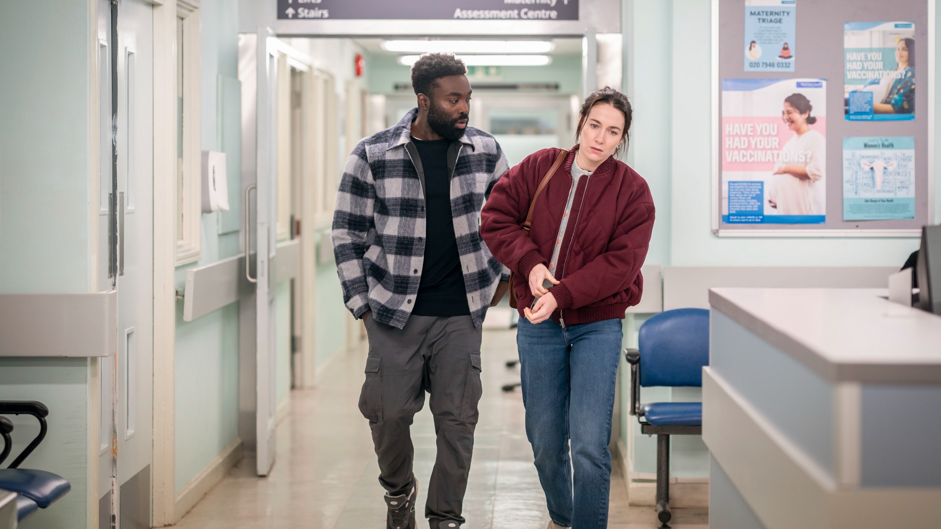 Stephen (PAAPA ESSIEDU);Lisa (SIOBH&amp;Aacute;N CULLEN) in Babies