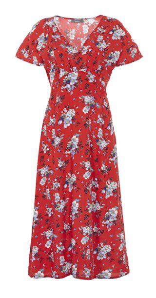 Tea Floral Red Empire Dress, £15, Studio.co.uk