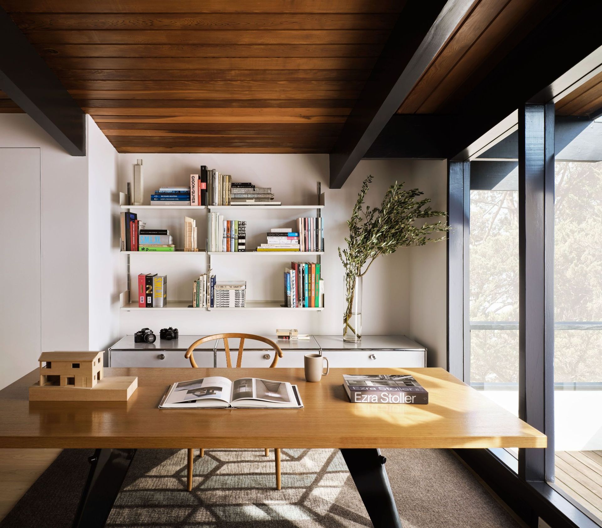 study inside san francisco home beacon house