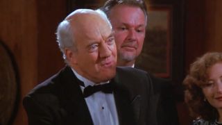 Richard Herd in a tuxedo in Seinfeld