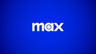 A screenshot of the new Max logo against a blue background.