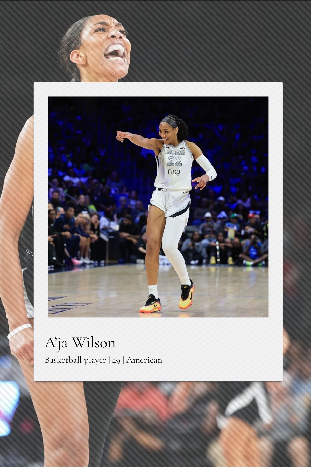 Basketball player A'ja Wilson