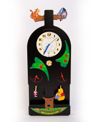 Winnie the Pooh Clock – repaired by Brown Office, part of R for Repair 2022 exhibition