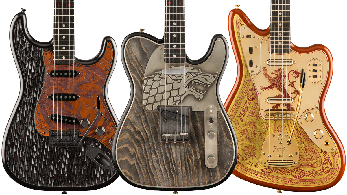 Fender Unveils 3 Jaw Dropping Game Of Thrones Custom Shop Guitars