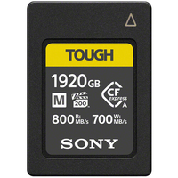 Sony Tough 1920GB CFexpress Type A|was $1,398|now $998
SAVE $400 at B&amp;H Price Check |
