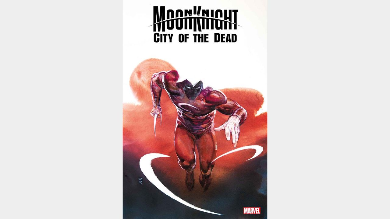 Moon Knight looking mysterious